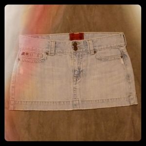 Short Jean skirt, Hollister, Size 5
